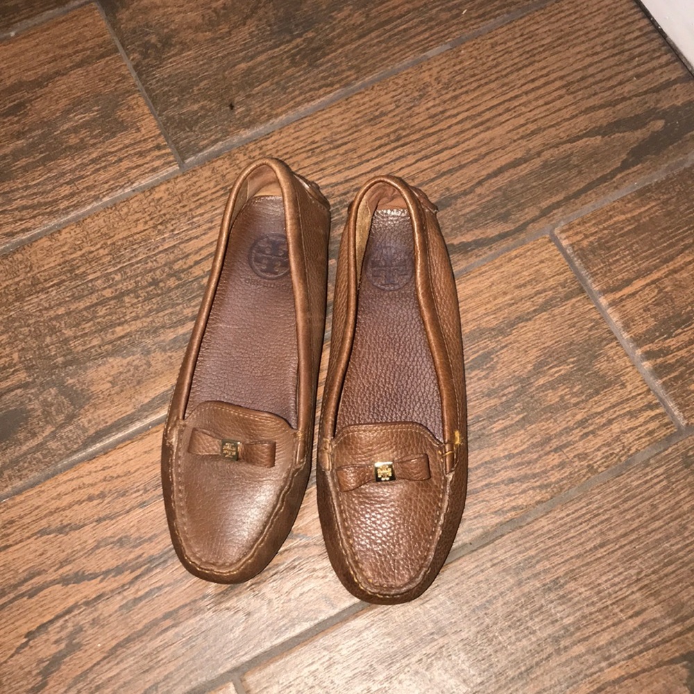 Tory Burch driving moccasin